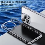 For iPhone 15 iPAKY Crystal Clear Series Shockproof PC + TPU Protective Phone Case(Transparent) - Image 4