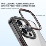 For iPhone 15 Plus iPAKY MG Series Transparent PC+TPU Phone Case(Transparent) - Image 3
