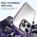 For iPhone 15 Plus iPAKY MG Series Transparent PC+TPU Phone Case(Transparent) - Image 6