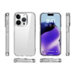 For iPhone 15 Pro iPAKY XJ Series Transparent PC+TPU Phone Case - Image 2