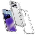 For iPhone 15 Pro iPAKY XJ Series Transparent PC+TPU Phone Case - Image 3