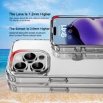 For iPhone 15 Pro iPAKY XJ Series Transparent PC+TPU Phone Case - Image 4