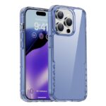 For iPhone 15 Pro iPAKY YG Series Transparent PC+TPU Phone Case(Transparent Blue)