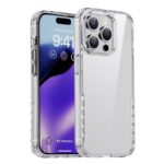 For iPhone 15 Pro iPAKY YG Series Transparent PC+TPU Phone Case(Transparent)