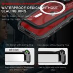For iPhone 15 Pro RedPepper IP68 Waterproof MagSafe Phone Case(Black) - Image 3
