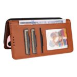 For iPhone 15 BETOPNICE BN-005 2 in 1 Detachable Imitate Genuine Leather Phone Case(Brown) - Image 8