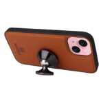 For iPhone 15 BETOPNICE BN-005 2 in 1 Detachable Imitate Genuine Leather Phone Case(Brown) - Image 9