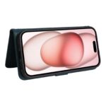 For iPhone 15 BETOPNICE BN-005 2 in 1 Detachable Imitate Genuine Leather Phone Case(Blue) - Image 7