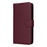 For iPhone 15 BETOPNICE BN-005 2 in 1 Detachable Imitate Genuine Leather Phone Case(Wine Red) - Image 2
