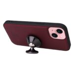 For iPhone 15 BETOPNICE BN-005 2 in 1 Detachable Imitate Genuine Leather Phone Case(Wine Red) - Image 9