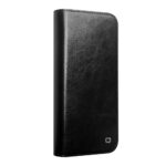 For iPhone 16 Pro Max QIALINO Classic Genuine Leather Phone Case(Black) - Image 2