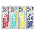 For iPhone 15 Pro Mutural Cyber Series TPU Phone Case with IML Stand(Yellow) - Image 2