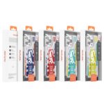 For iPhone 15 Pro Mutural Cyber Series TPU Phone Case with IML Stand(Yellow) - Image 3