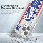 For iPhone 15 Pro Mutural Cyber Series TPU Phone Case with IML Stand(Yellow) - Image 8