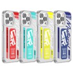 For iPhone 15 Pro Max Mutural Wing Flash Series TPU Phone Case with IML Stand(Green) - Image 2