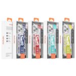 For iPhone 15 Pro Max Mutural Wing Flash Series TPU Phone Case with IML Stand(Green) - Image 3