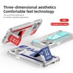 For iPhone 15 Pro Max Mutural Wing Flash Series TPU Phone Case with IML Stand(Green) - Image 4