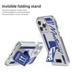 For iPhone 15 Pro Max Mutural Wing Flash Series TPU Phone Case with IML Stand(Green) - Image 7