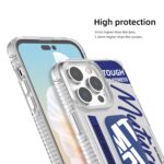 For iPhone 15 Pro Max Mutural Wing Flash Series TPU Phone Case with IML Stand(Green) - Image 8