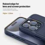 For iPhone 15 Pro Max DUX DUCIS Rafi II Series MagSafe Magnetic Holder RFID Phone Case(Blue) - Image 8