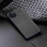 For iPhone 15 DUX DUCIS Rafi II Series MagSafe Magnetic Holder RFID Phone Case(Black) - Image 2