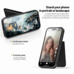 For iPhone 15 DUX DUCIS Rafi II Series MagSafe Magnetic Holder RFID Phone Case(Black) - Image 4