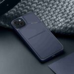 For iPhone 15 DUX DUCIS Rafi II Series MagSafe Magnetic Holder RFID Phone Case(Blue) - Image 2