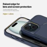 For iPhone 15 DUX DUCIS Rafi II Series MagSafe Magnetic Holder RFID Phone Case(Blue) - Image 8