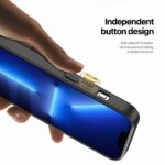 For iPhone 13 Pro DUX DUCIS Rafi II Series MagSafe Magnetic Holder RFID Phone Case(Black) - Image 8