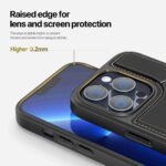 For iPhone 13 Pro DUX DUCIS Rafi II Series MagSafe Magnetic Holder RFID Phone Case(Black) - Image 9