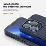 For iPhone 13 Pro DUX DUCIS Rafi II Series MagSafe Magnetic Holder RFID Phone Case(Blue) - Image 9