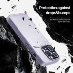 For iPhone 13 Pro DUX DUCIS Rafi II Series MagSafe Magnetic Holder RFID Phone Case(Purple) - Image 7