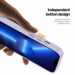 For iPhone 13 Pro DUX DUCIS Rafi II Series MagSafe Magnetic Holder RFID Phone Case(Purple) - Image 8