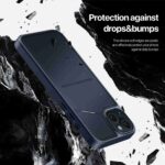 For iPhone 14 / 13 DUX DUCIS Rafi II Series MagSafe Magnetic Holder RFID Phone Case(Blue) - Image 7