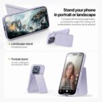 For iPhone 14 Pro Max DUX DUCIS Rafi II Series MagSafe Magnetic Holder RFID Phone Case(Purple) - Image 4