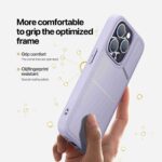 For iPhone 14 Pro Max DUX DUCIS Rafi II Series MagSafe Magnetic Holder RFID Phone Case(Purple) - Image 6