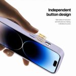 For iPhone 14 Pro Max DUX DUCIS Rafi II Series MagSafe Magnetic Holder RFID Phone Case(Purple) - Image 8