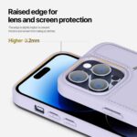 For iPhone 14 Pro Max DUX DUCIS Rafi II Series MagSafe Magnetic Holder RFID Phone Case(Purple) - Image 9