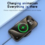 For iPhone 15 Pro RedPepper Armor Magsafe PC Hybrid TPU Phone Case(Black) - Image 6