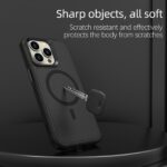 For iPhone 15 Pro RedPepper Armor Magsafe PC Hybrid TPU Phone Case(Black) - Image 7