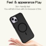 For iPhone 15 Plus RedPepper Armor Magsafe PC Hybrid TPU Phone Case(Black) - Image 4