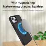 For iPhone 15 Plus RedPepper Armor Magsafe PC Hybrid TPU Phone Case(Black) - Image 5