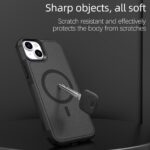 For iPhone 15 Plus RedPepper Armor Magsafe PC Hybrid TPU Phone Case(Black) - Image 7