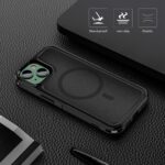 For iPhone 14 Plus RedPepper Armor Magsafe PC Hybrid TPU Phone Case(Black) - Image 7