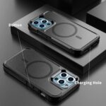 For iPhone 13 Pro RedPepper Armor Magsafe PC Hybrid TPU Phone Case(Black) - Image 3