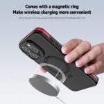 For iPhone 15 Pro Max RedPepper IP68 Waterproof MagSafe Magnetic Holder Phone Case(Red) - Image 5