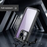 For iPhone 14 Pro RedPepper Shockproof IP68 Waterproof PC + TPU Protective Case(Black) - Image 5