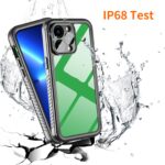 For iPhone 14 Pro Max RedPepper Shockproof IP68 Waterproof PC + TPU Protective Case(Black) - Image 6