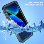 For iPhone 13 Pro RedPepper Shockproof IP68 Waterproof PC + TPU Protective Case(Black) - Image 3
