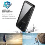 For iPhone 13 Pro RedPepper Shockproof IP68 Waterproof PC + TPU Protective Case(Black) - Image 9